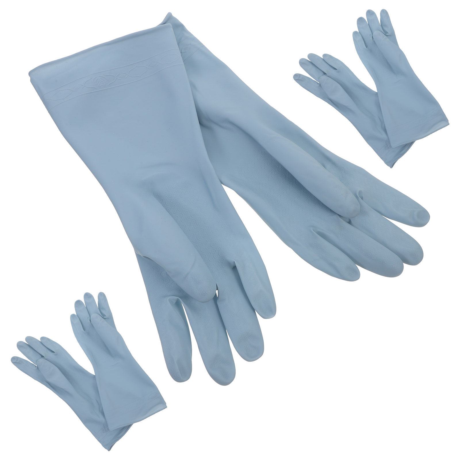 3Pairs Waterproof Rubber Kitch - Dish Glove Rubber ulasan dan harga