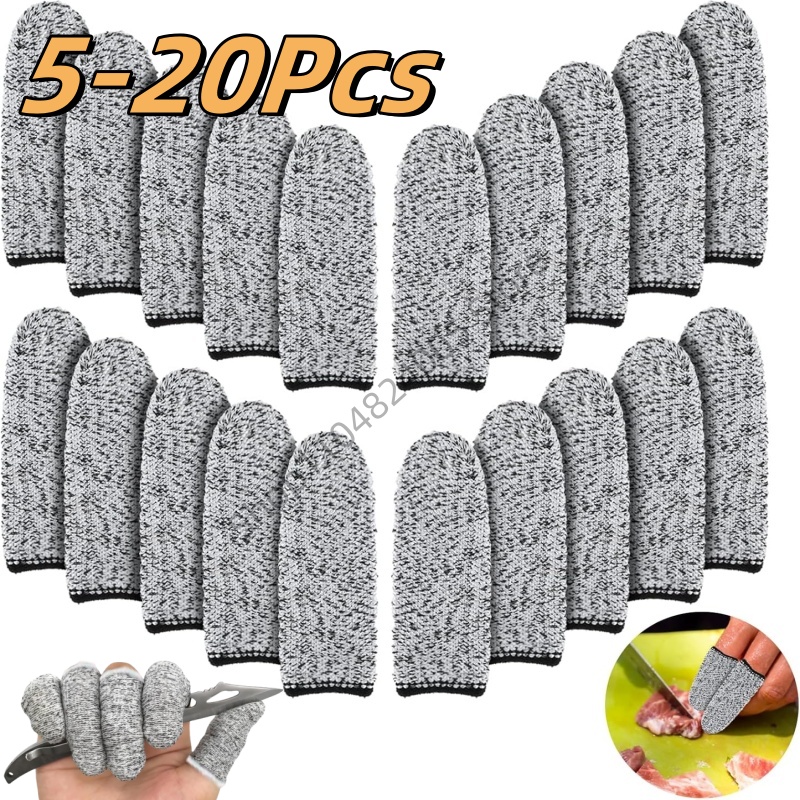 5/20Pcs 5-level Protection Fle - Cut Resistant Glove ulasan dan harga