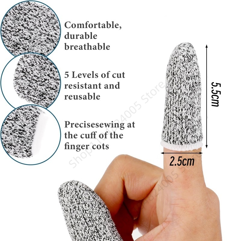 5/20Pcs 5-level Protection Fle - Cut Resistant Glove ulasan dan harga
