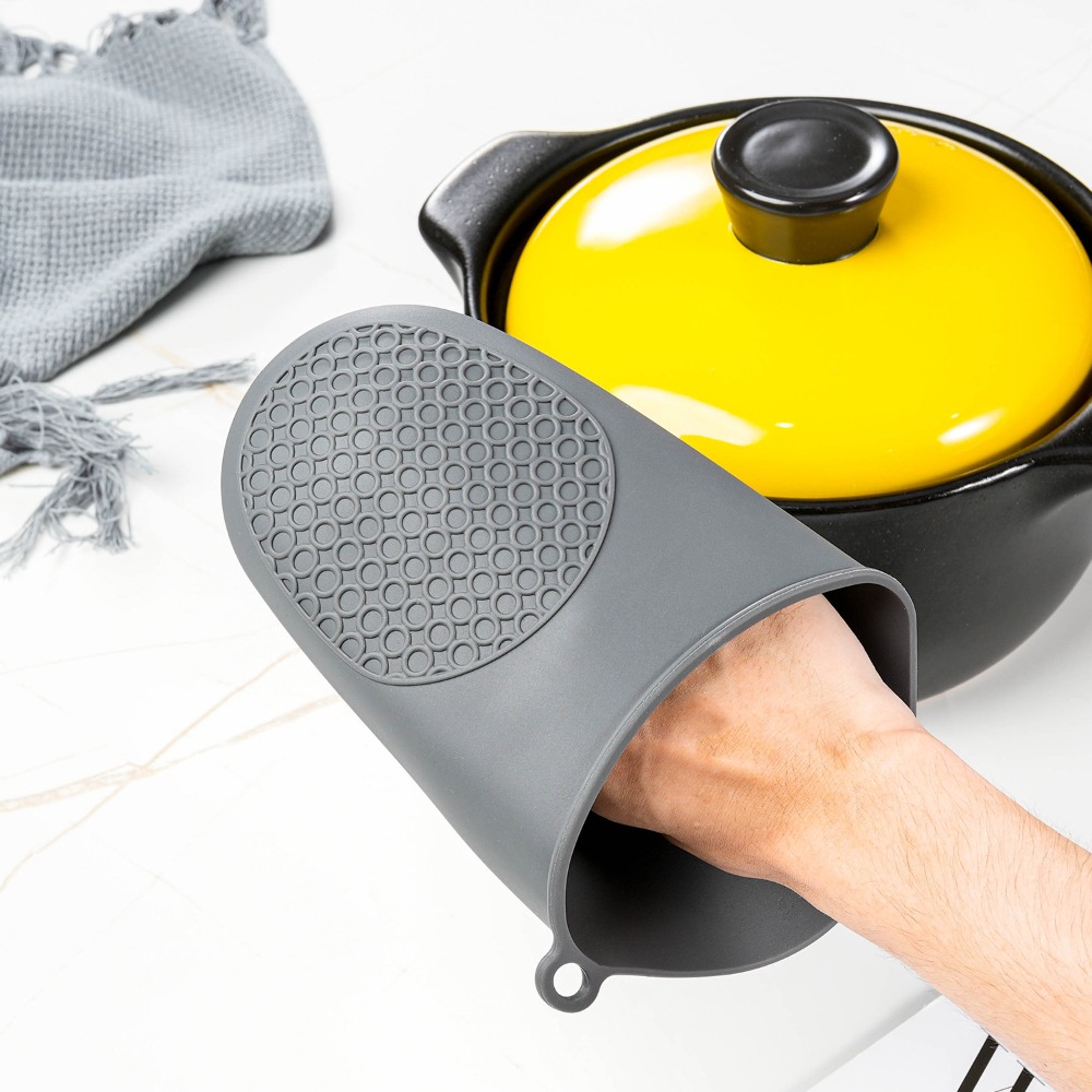 Household Thickened Silicone O - Oven Mitt Silicone ulasan dan harga