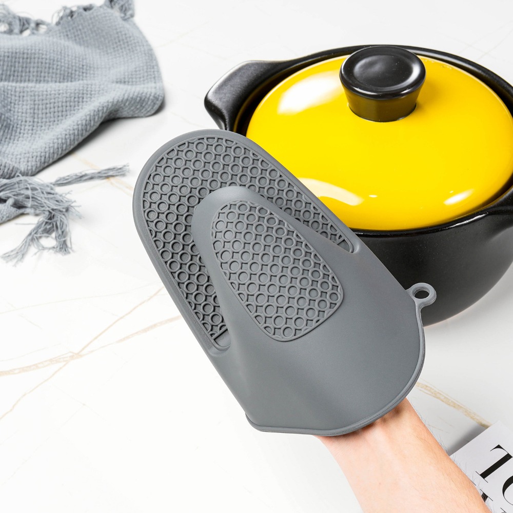 Household Thickened Silicone O - Oven Mitt Silicone ulasan dan harga