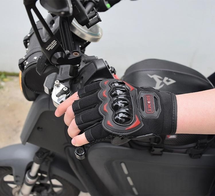 Summer Motorcycle Half Finger  - Motorcycle Glove Knuckle ulasan dan harga