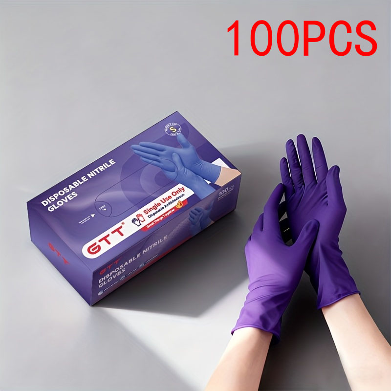 200PCS Nitrile Gloves Disposab - Exam Glove Nitrile ulasan dan harga