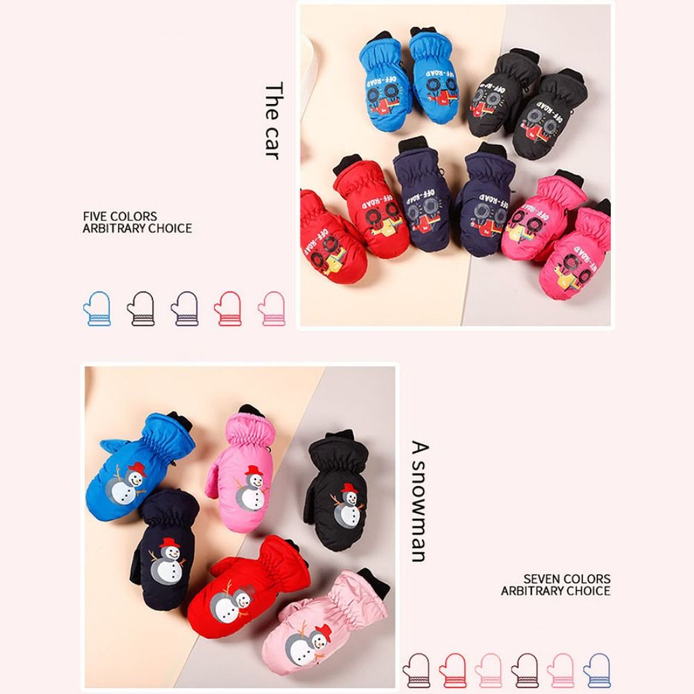 Snow Man Children's Snow Glove - Ski Glove Waterproof ulasan dan harga