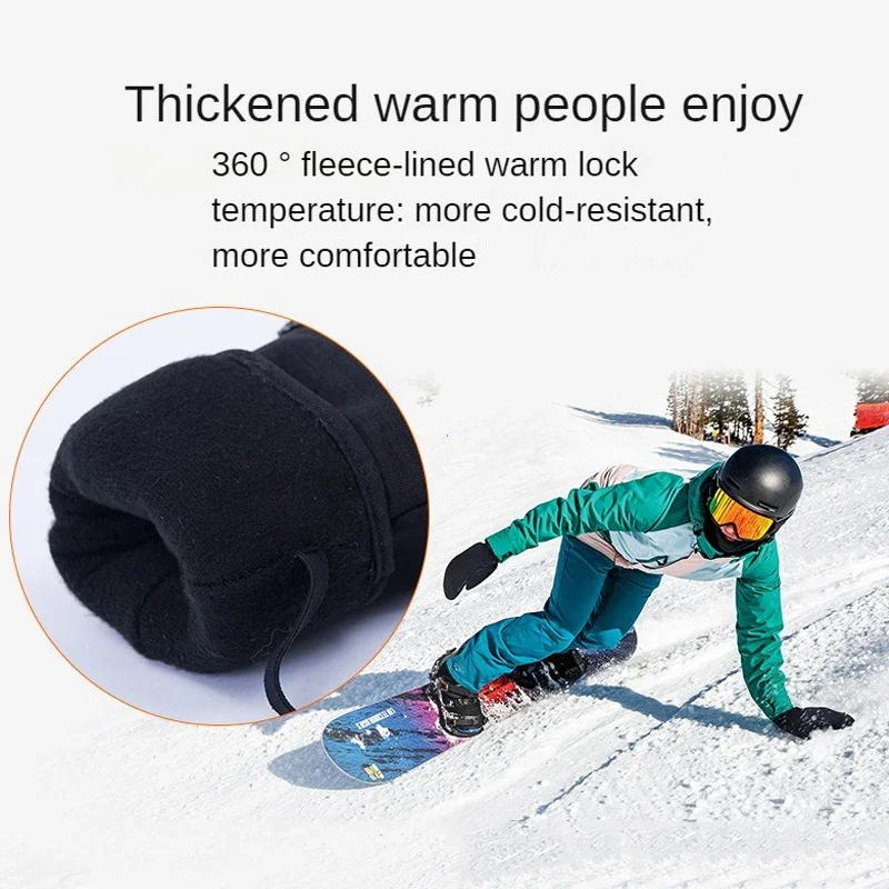 Winter Ski Gloves Waterproof T - Ski Glove Waterproof ulasan dan harga