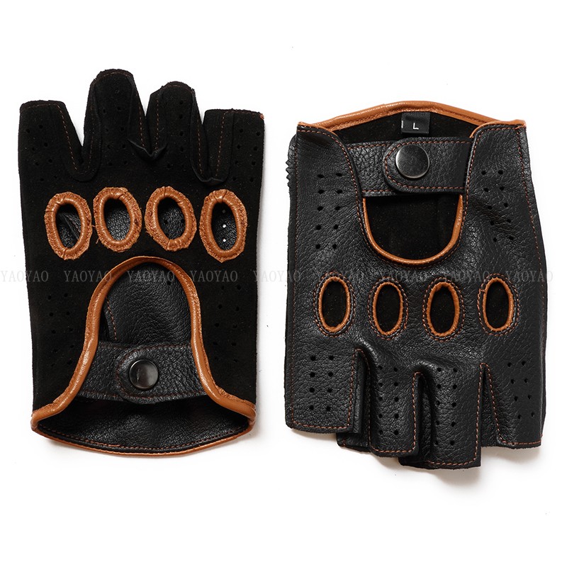 TOP Quality Real Pure Leather  - Workout Glove Gym ulasan dan harga