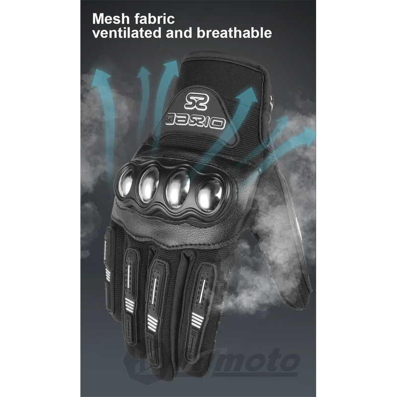 Breathable MX Motorcycle Ridin - Motorcycle Glove Knuckle ulasan dan harga