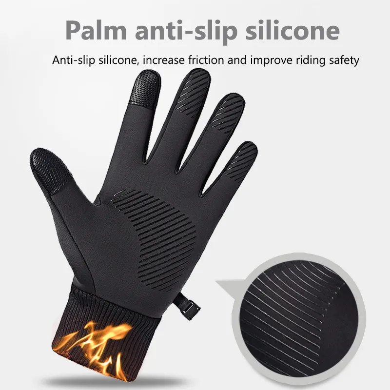 Winter Warm Full Fingers Water - Ski Glove Waterproof ulasan dan harga