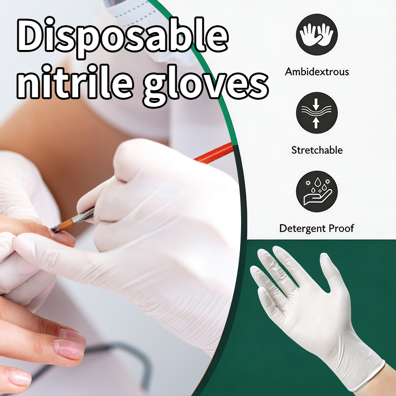 10/50/100/200/400PCS Nitrile D - Nitrile Mechanic Glove ulasan dan harga