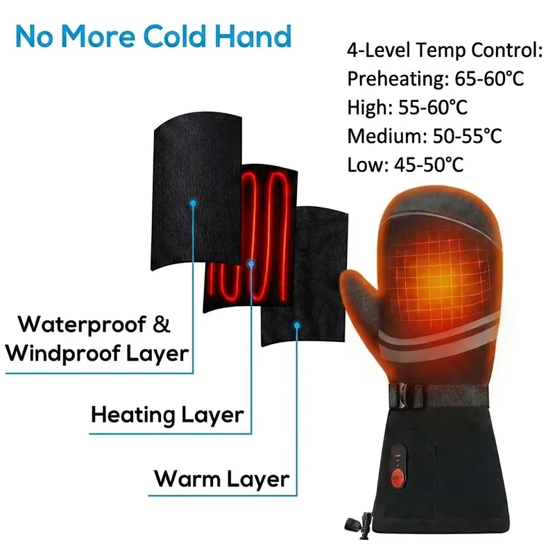 for Winter Ski Waterproof Rech - Ski Glove Waterproof ulasan dan harga